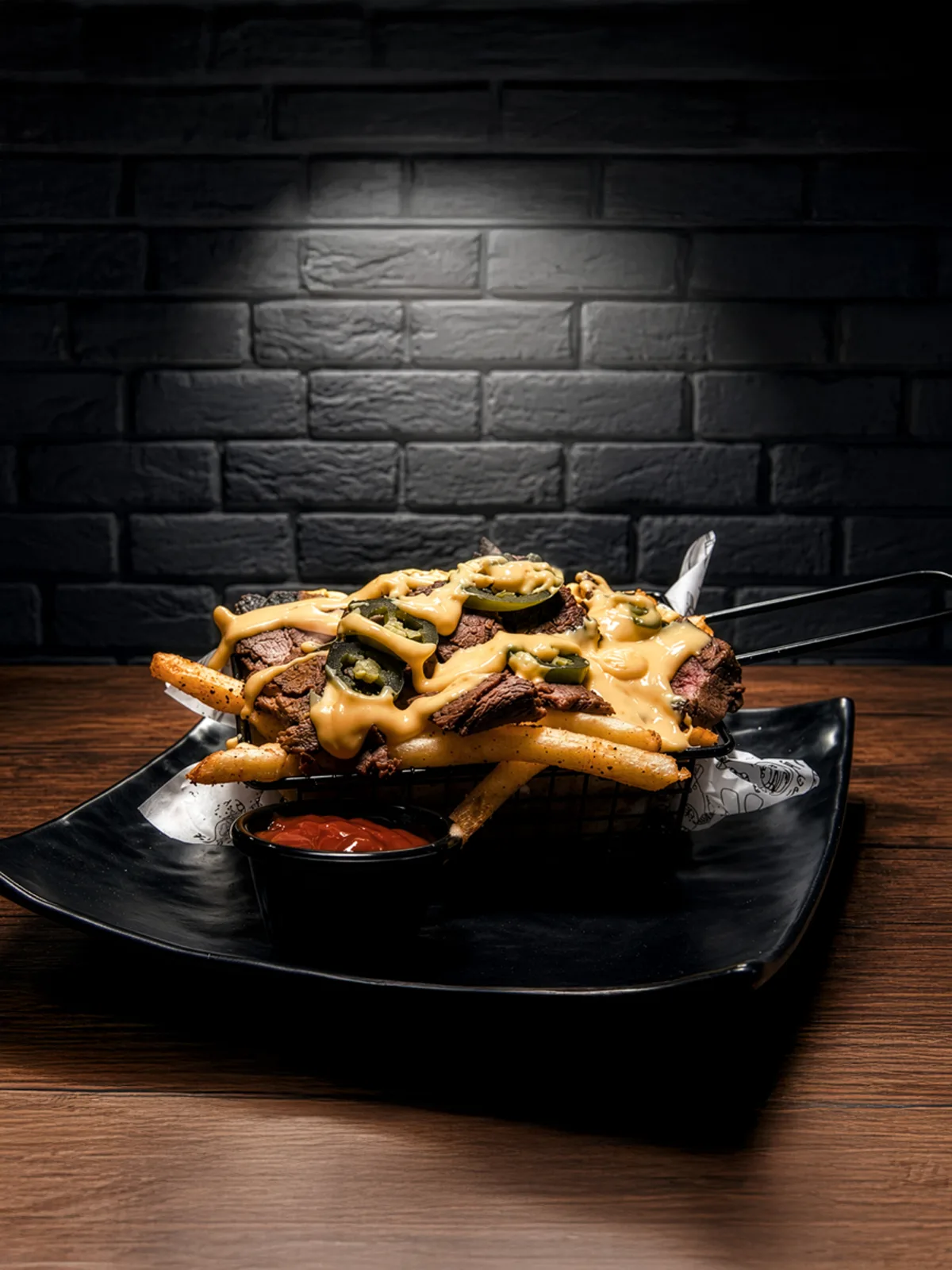 Cheese Fries + Black Angus
