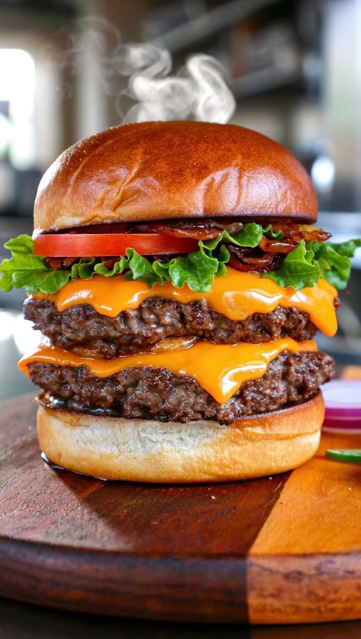 DOUBLE CHEESE BURGER