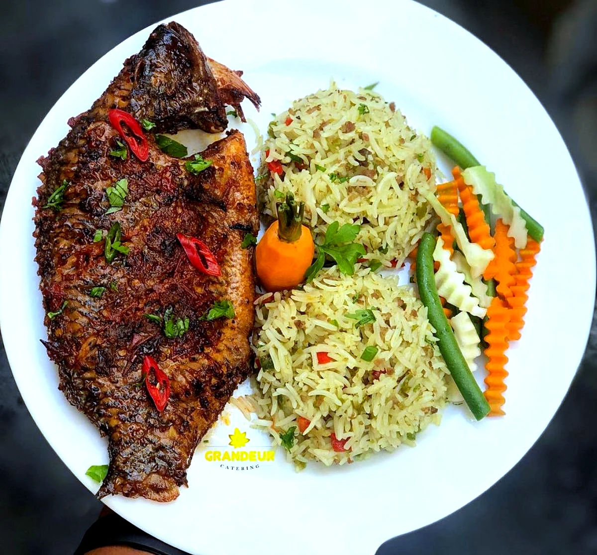 RIZ CANTONNÉ + POISSON