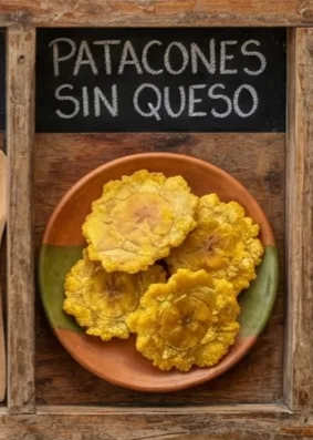 Patacones sin queso