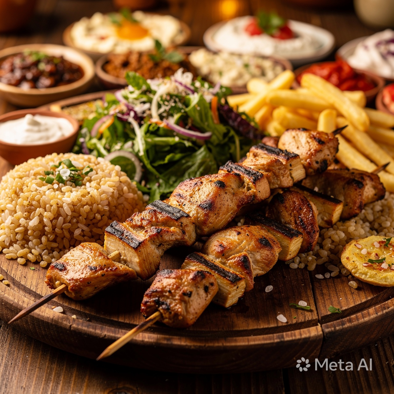 Brochettes Poulet