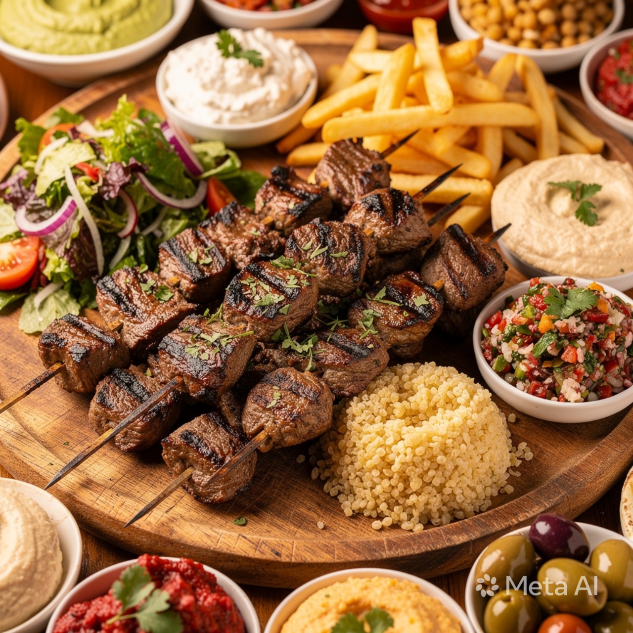 Brochettes d’agneau