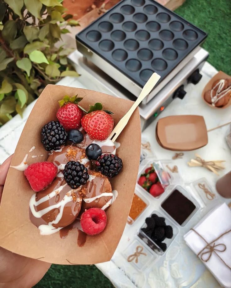 Premium Mini Dutch Pankcake Cart