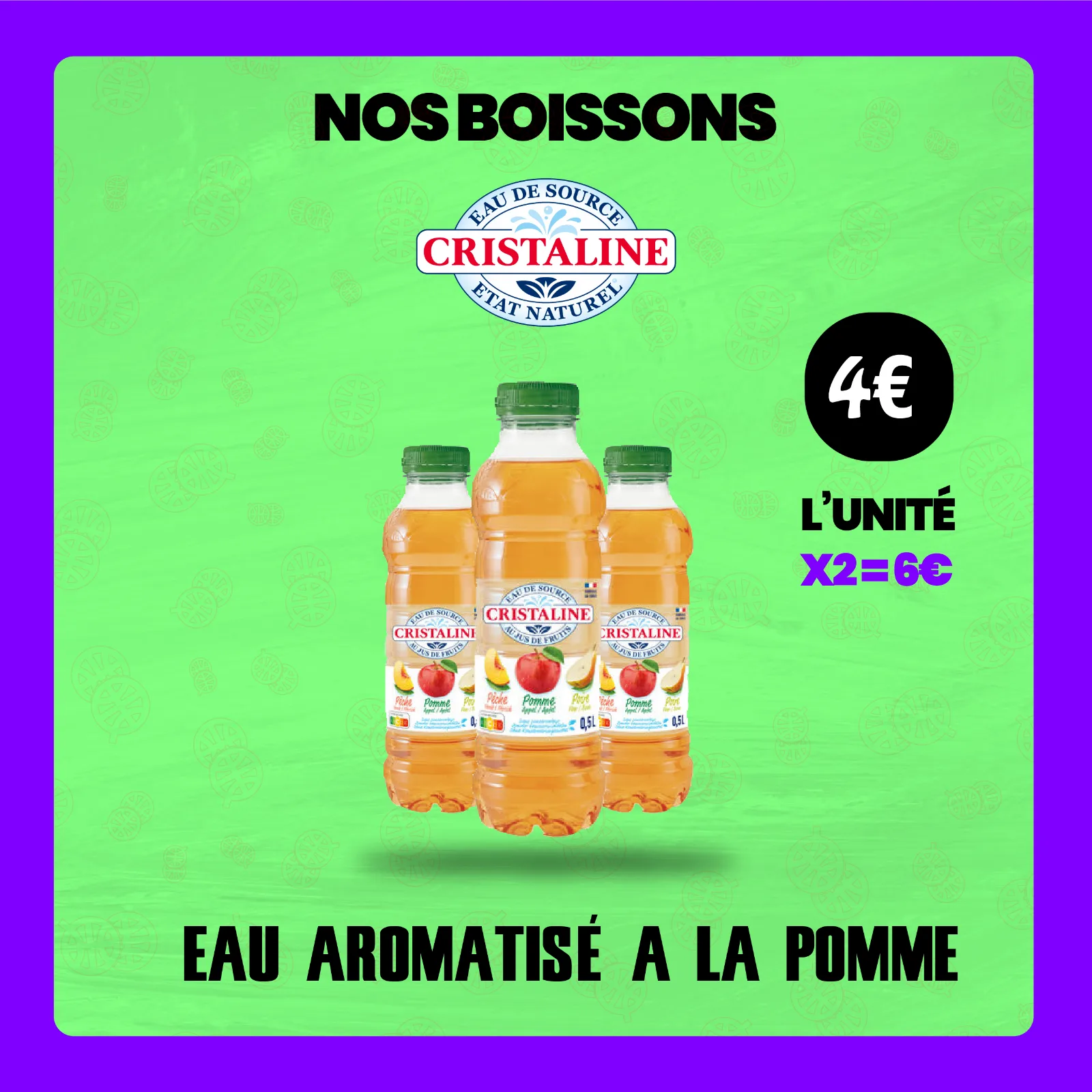 EAU AROMATISÉE