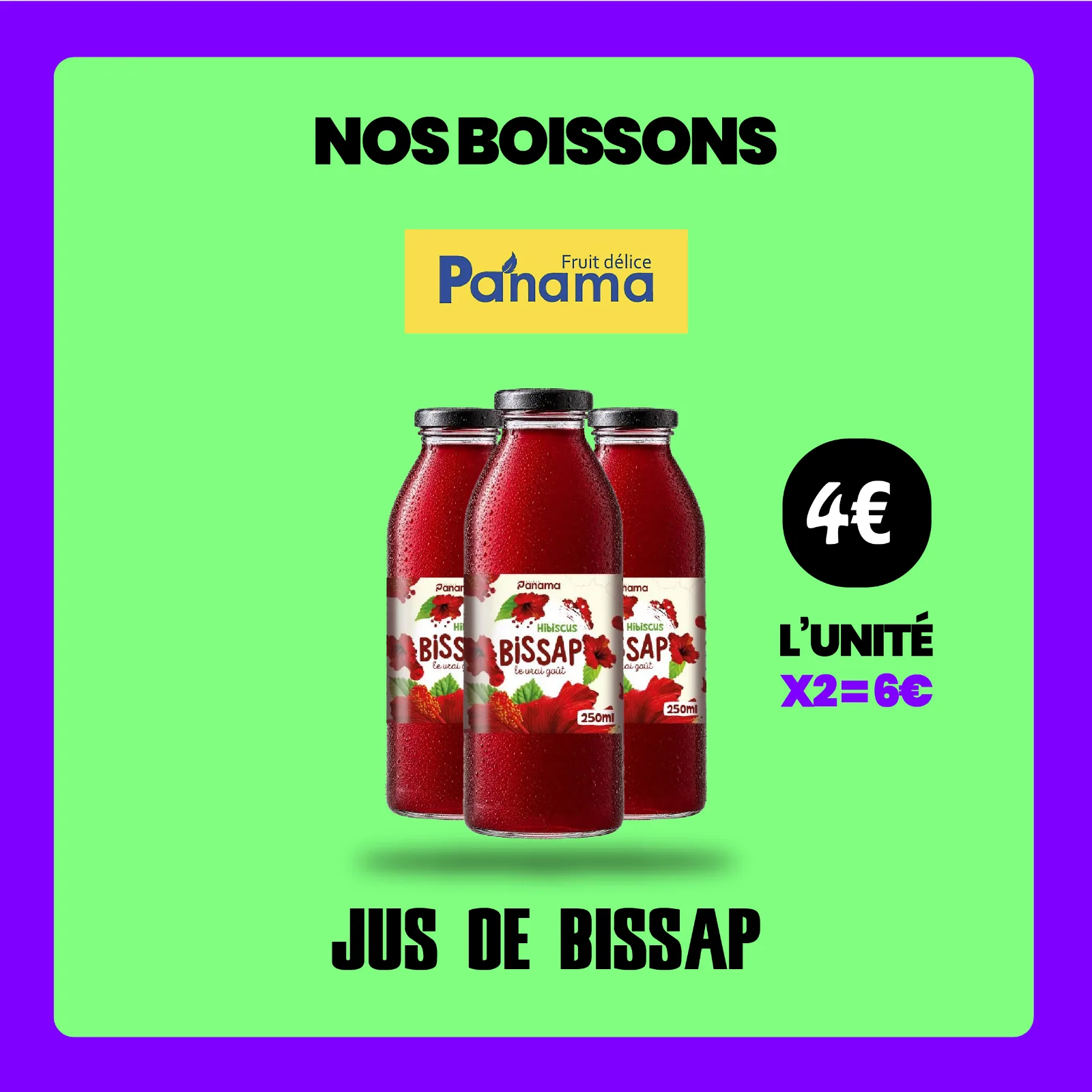 JUS DE BISSAP