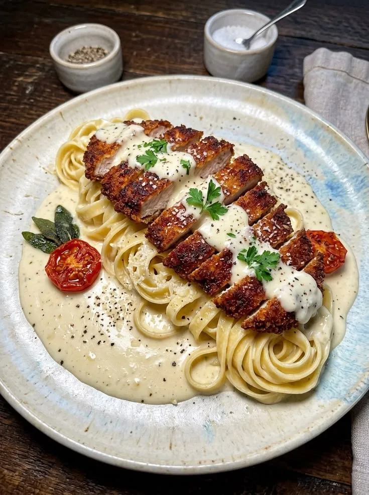 Au blanc de poulet aux légumes