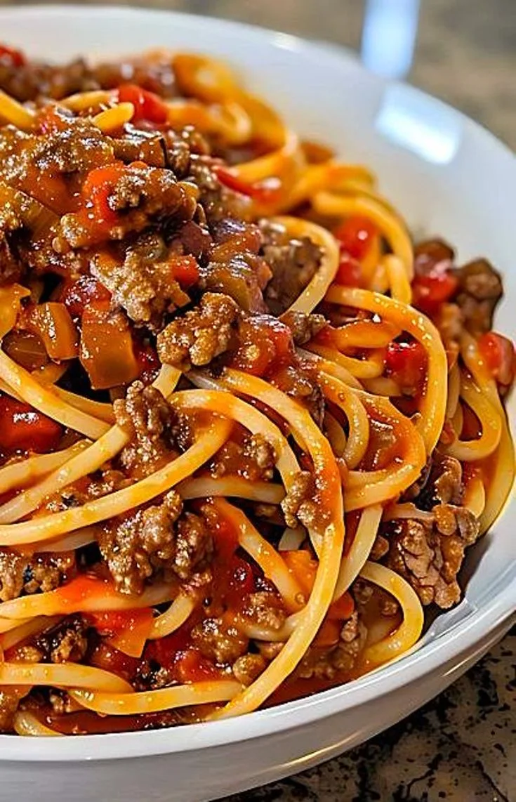 Spaghetti BOLOGNAISE