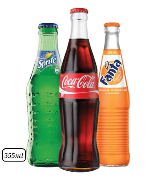 Coca, Fanta, Sprite
