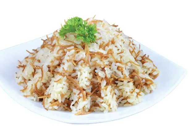 طبق أرز بالشعرية 