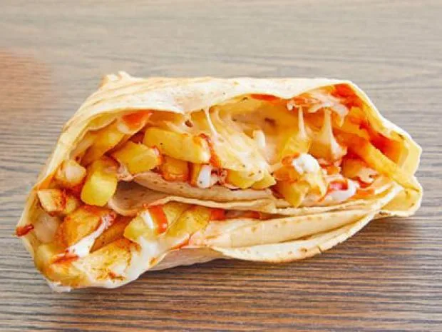 كريب بطاطس موزاريلا