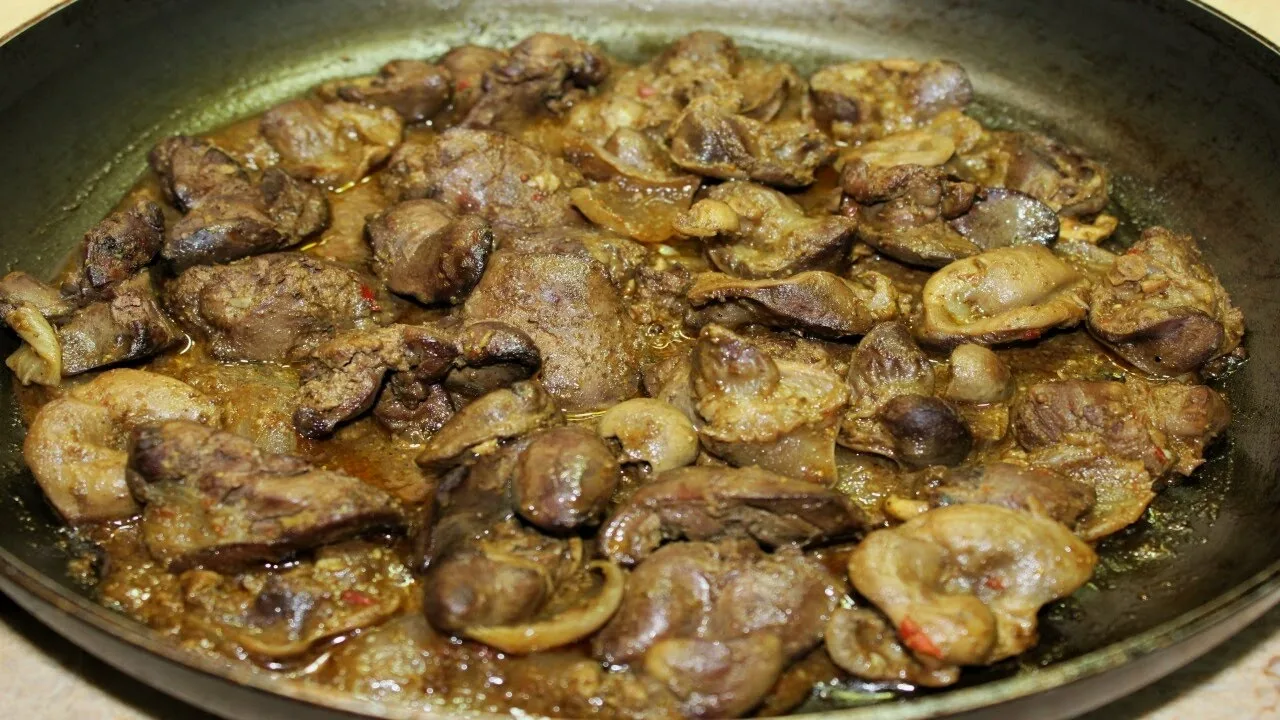 كبدة وقوانص