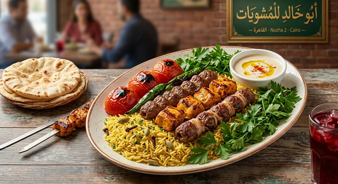 ١/٨ كفتة + ١/٨ شيش + ١/٨ طرب