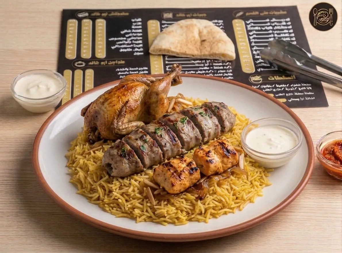 فرد حمام + ١/٨ شيش طاووق