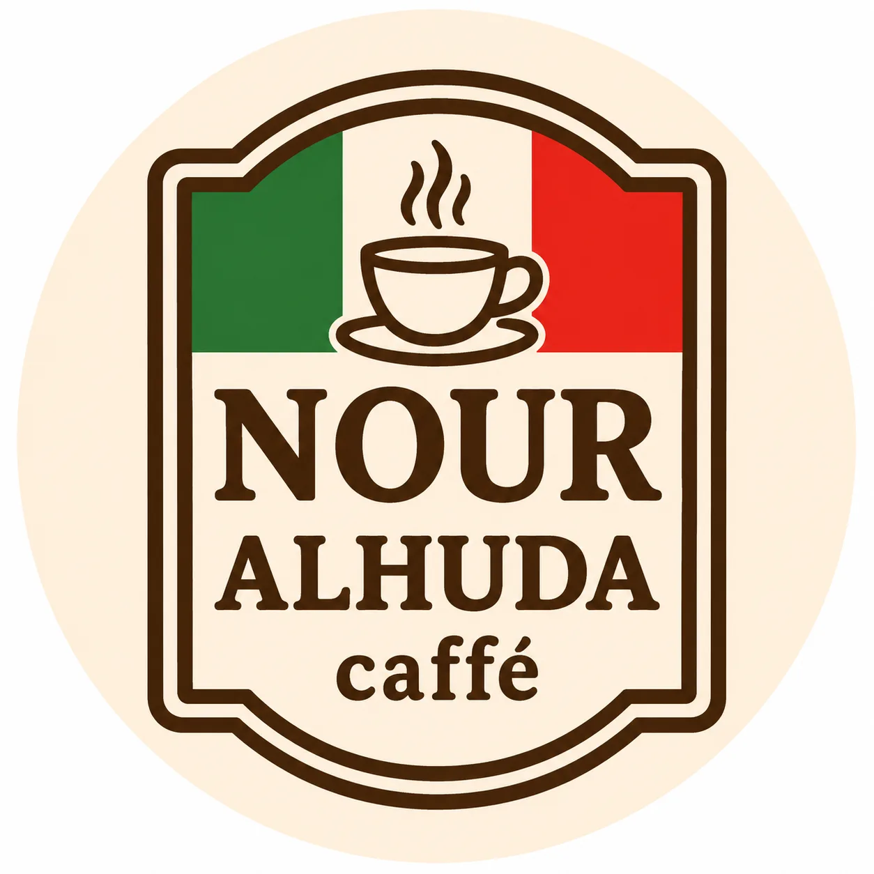 NOUR ALHUDA COFFE logo