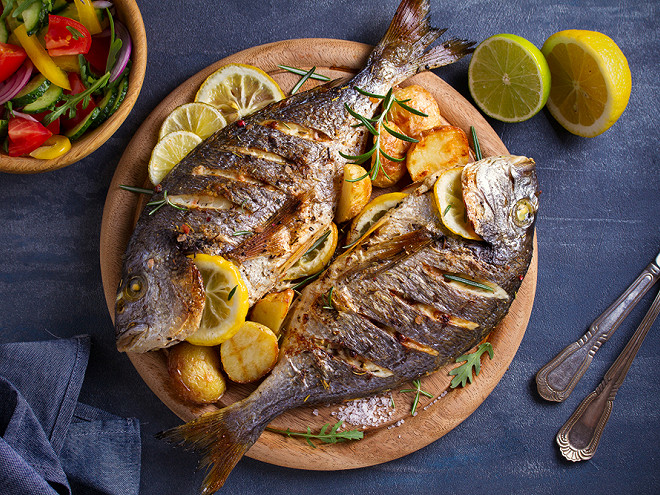 Dorade grillé