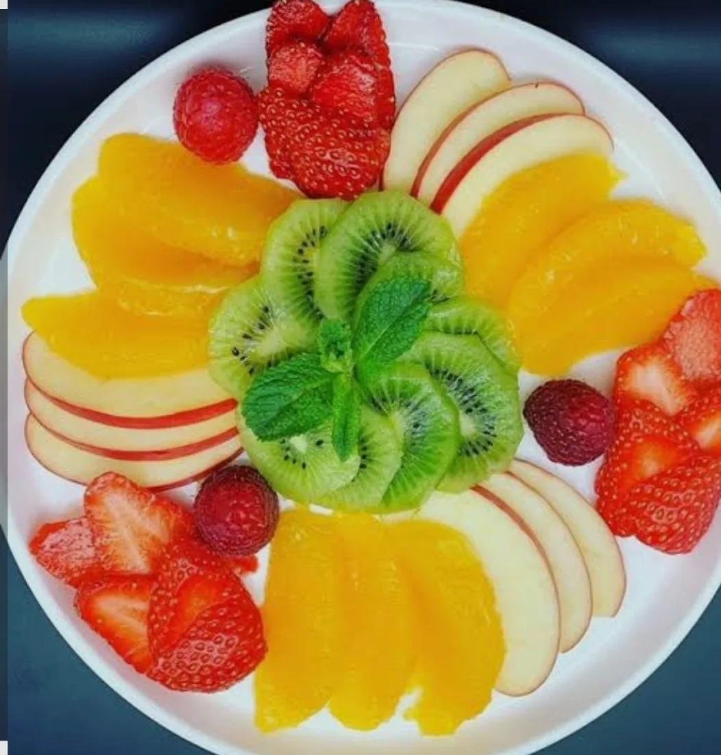 Assiette de fruits 