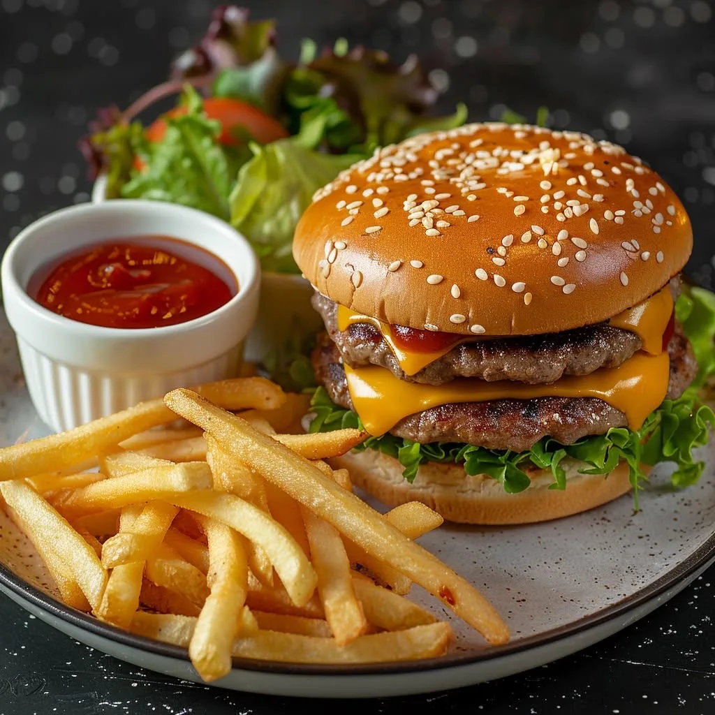 Double Cheese Burger Signature