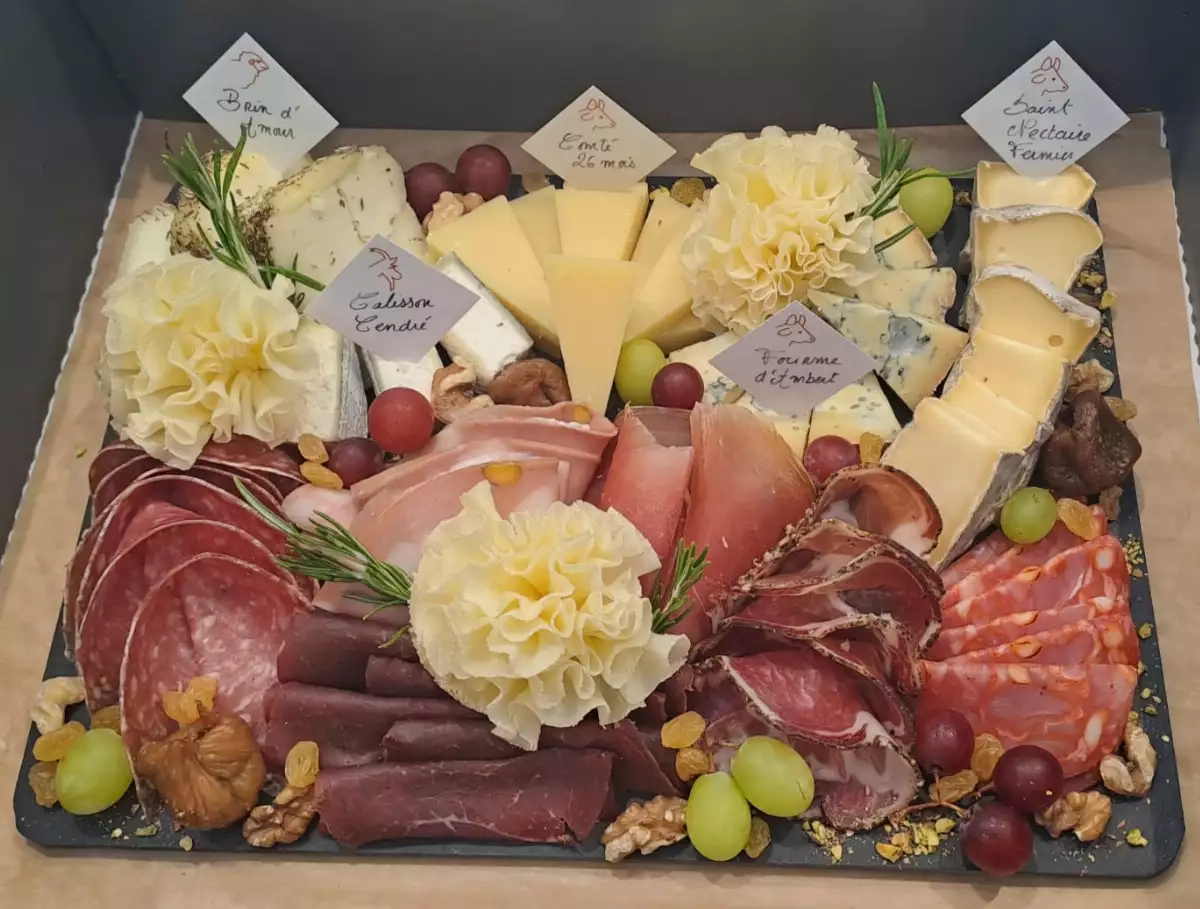 Planche charcuterie & fromage