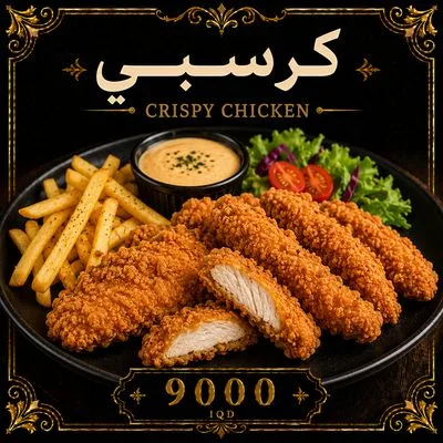 طبق كرسبي