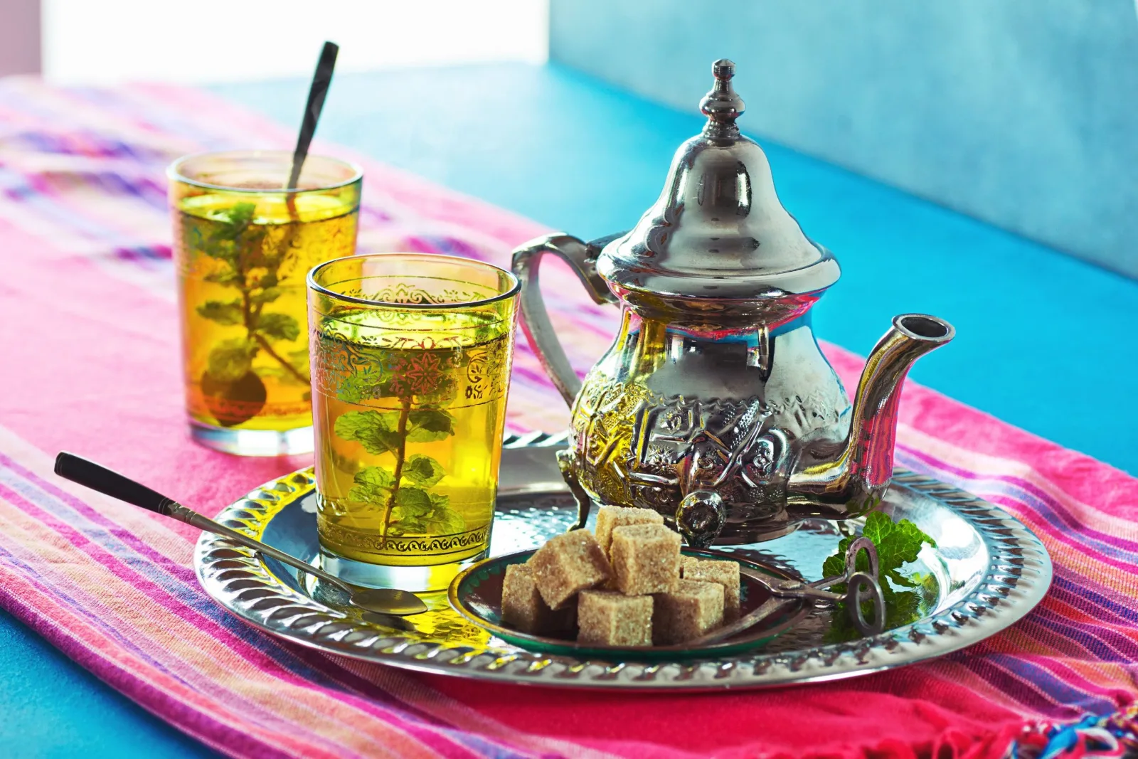 أتاي بالنعناع