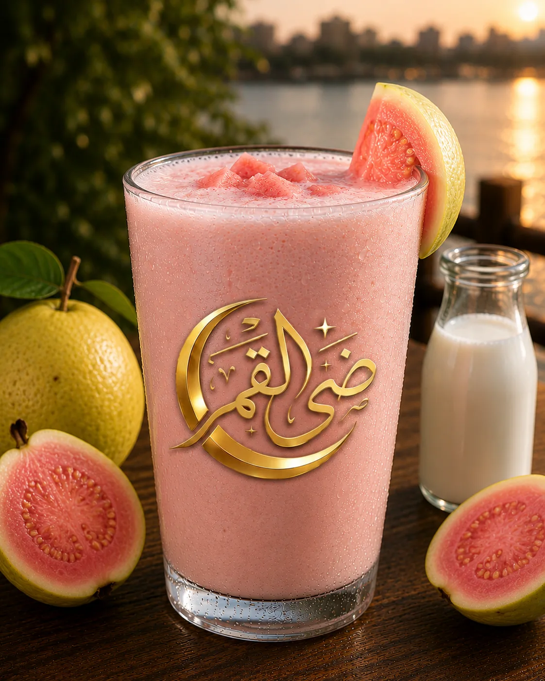 جوافه بالحليب