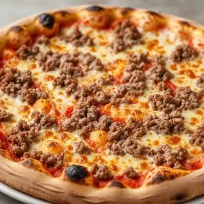 Pizza XL Viande hachée