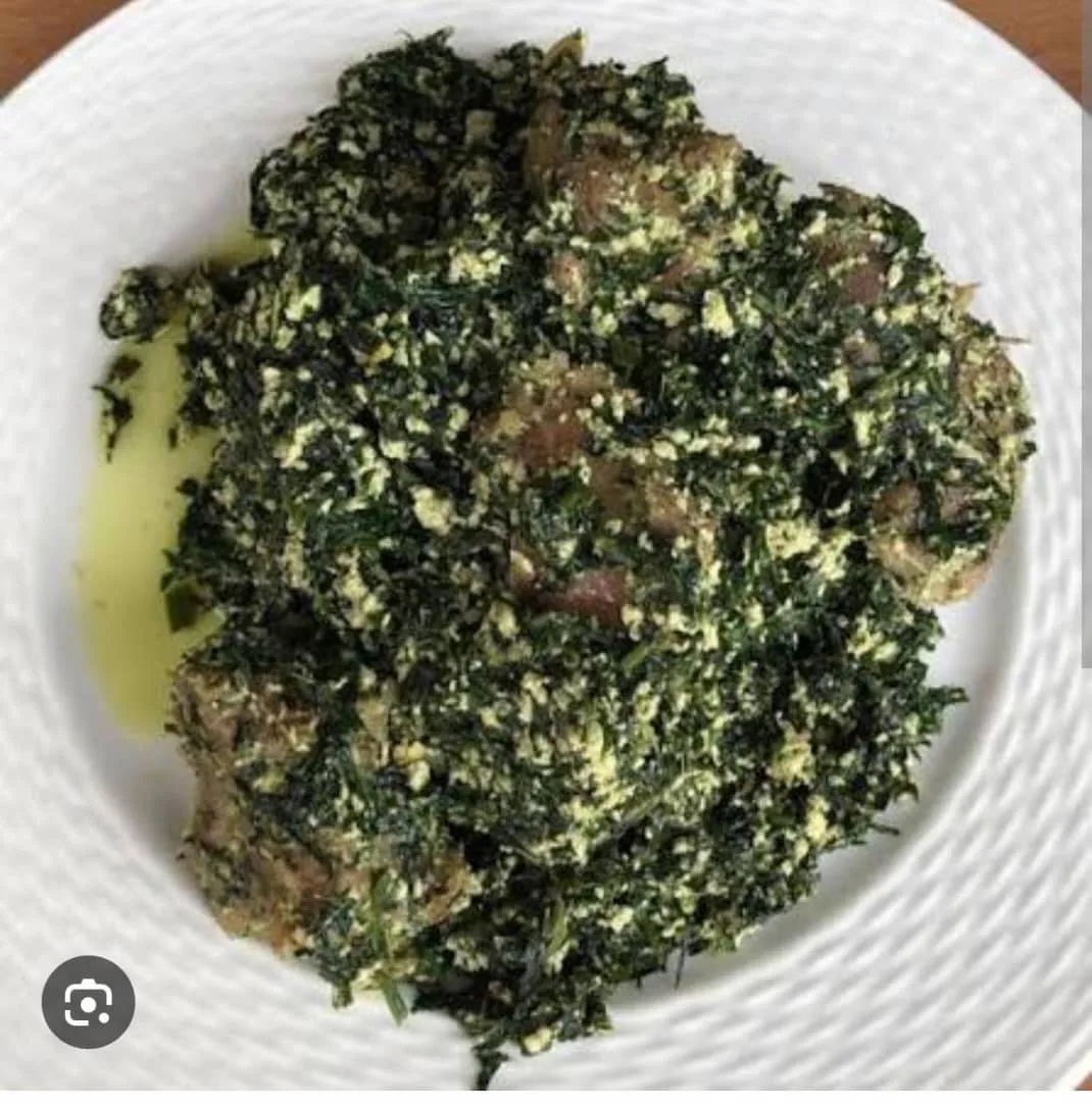 BEEF EGUSI OKONGOBONG