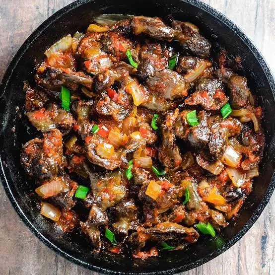 Gizzards sauce