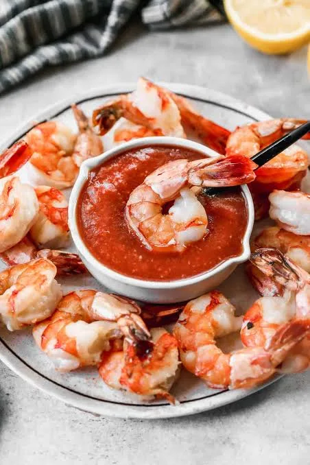 Shrimps sauce