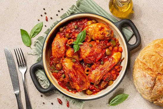 Chicken Tomato Sauce