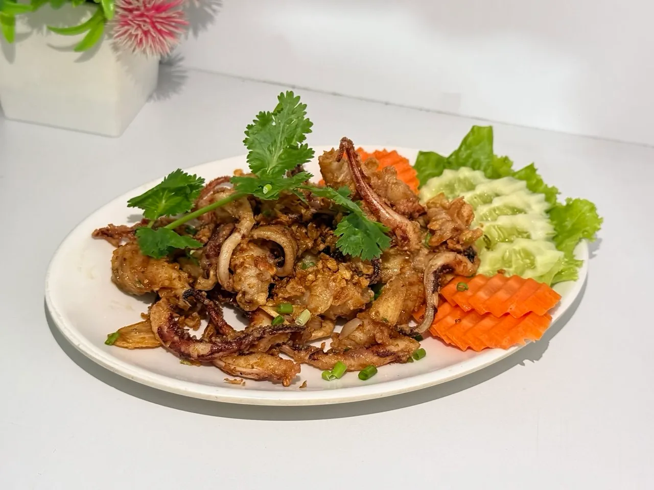 មឹកបំពងខ្ទឹមសរ