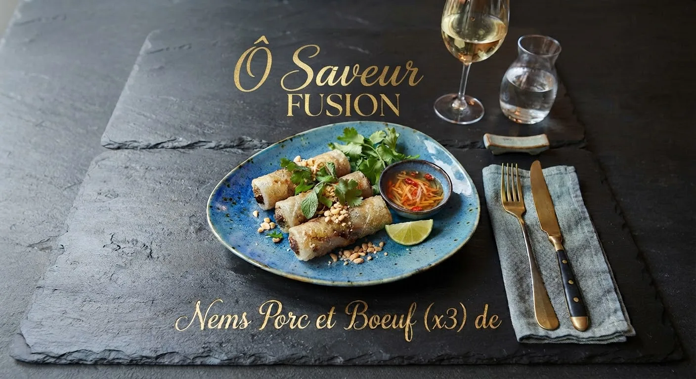 Nems Porc et Bœuf (x3)