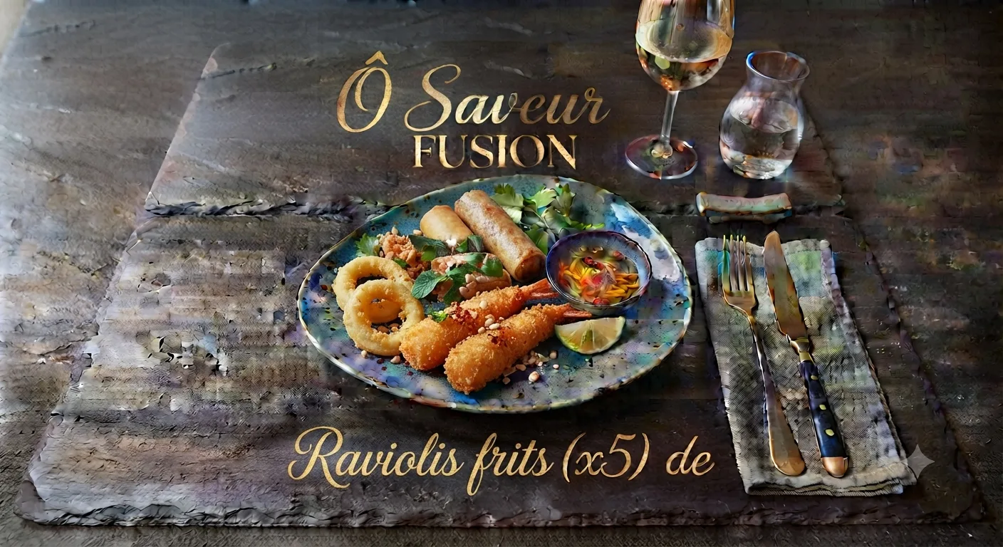 Assiette Ô Saveur Fusion