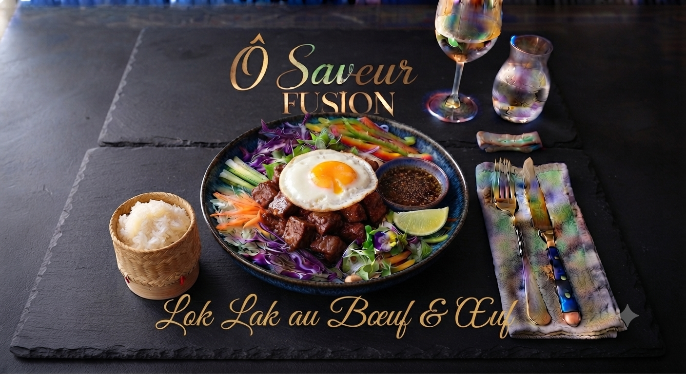 Le Lok Lak au Bœuf & Œuf