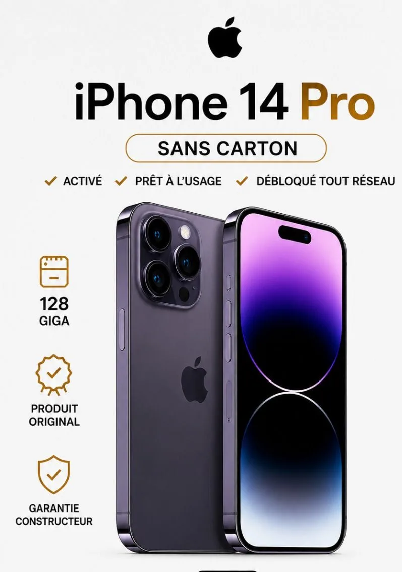 IPHONE 14 pro 