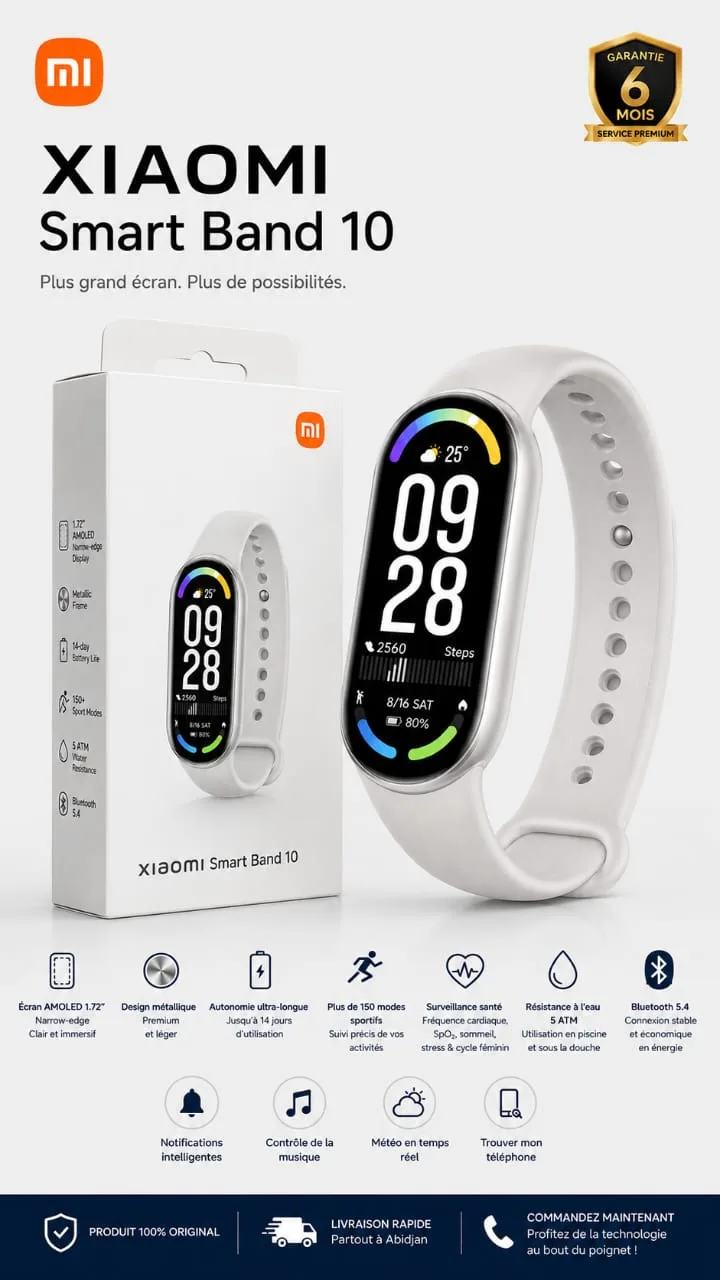 XIAOMI SMART BAND 10