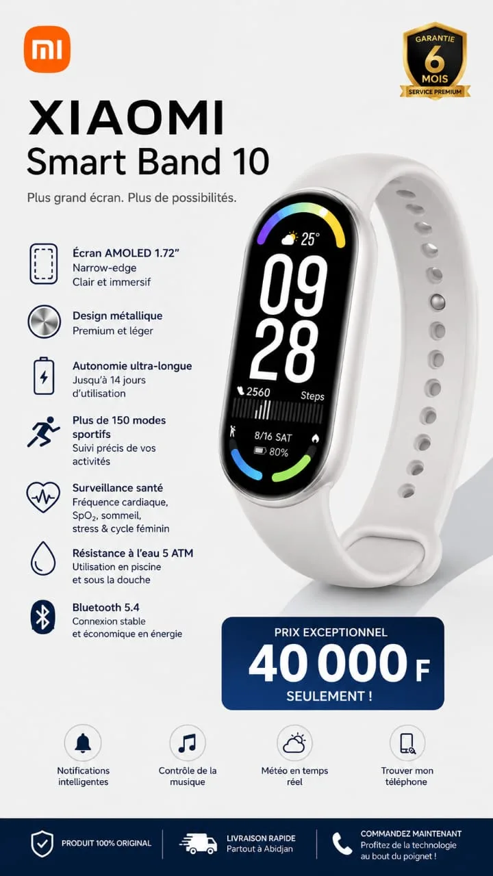 XIAOMI SMART BAND 10