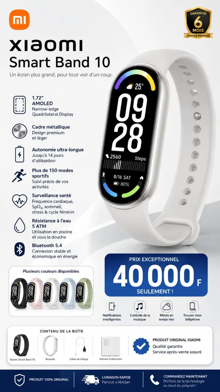 XIAOMI SMART BAND 10