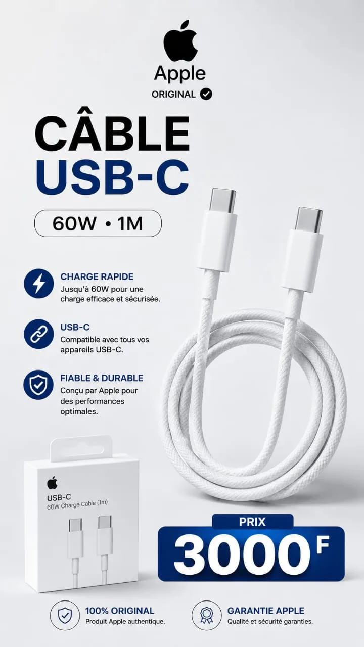 Cable Typ-c Apple