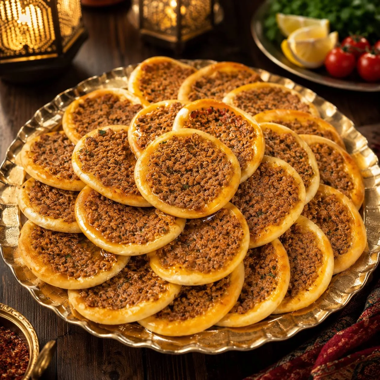 لحم بعجين دجاج