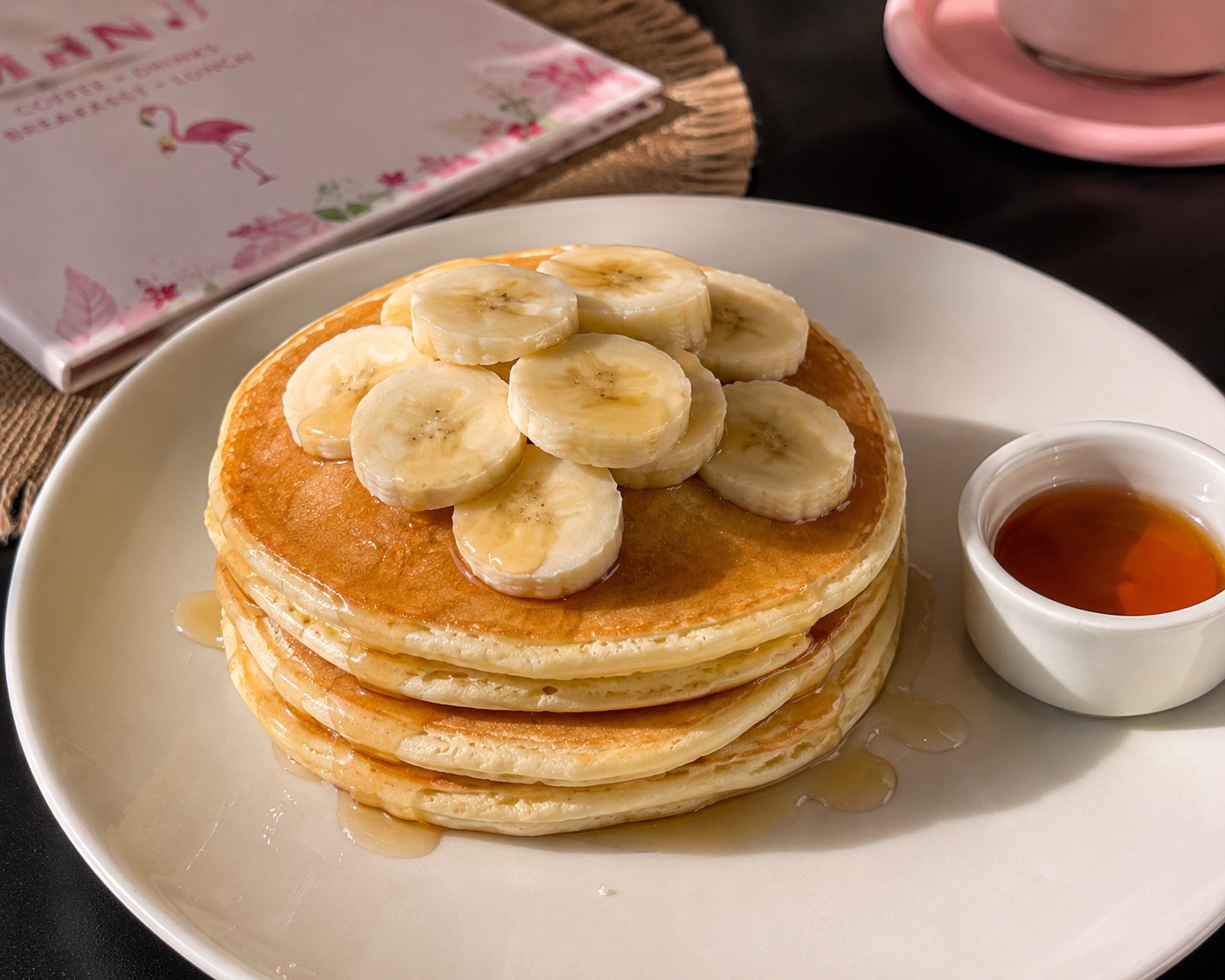 Pancakes with Honey