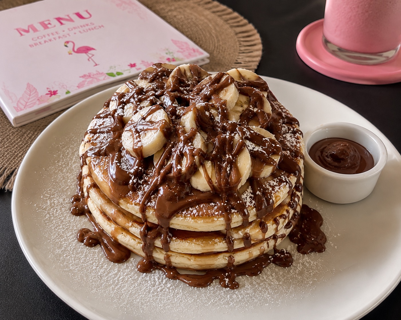 Pancakes with Nutella
