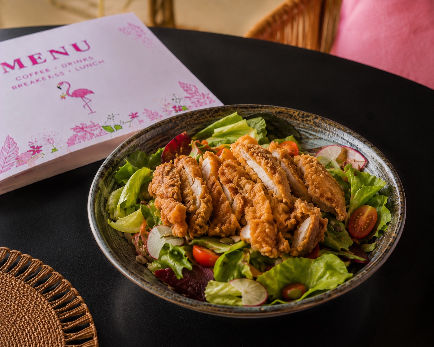 Fried Chicken Salad