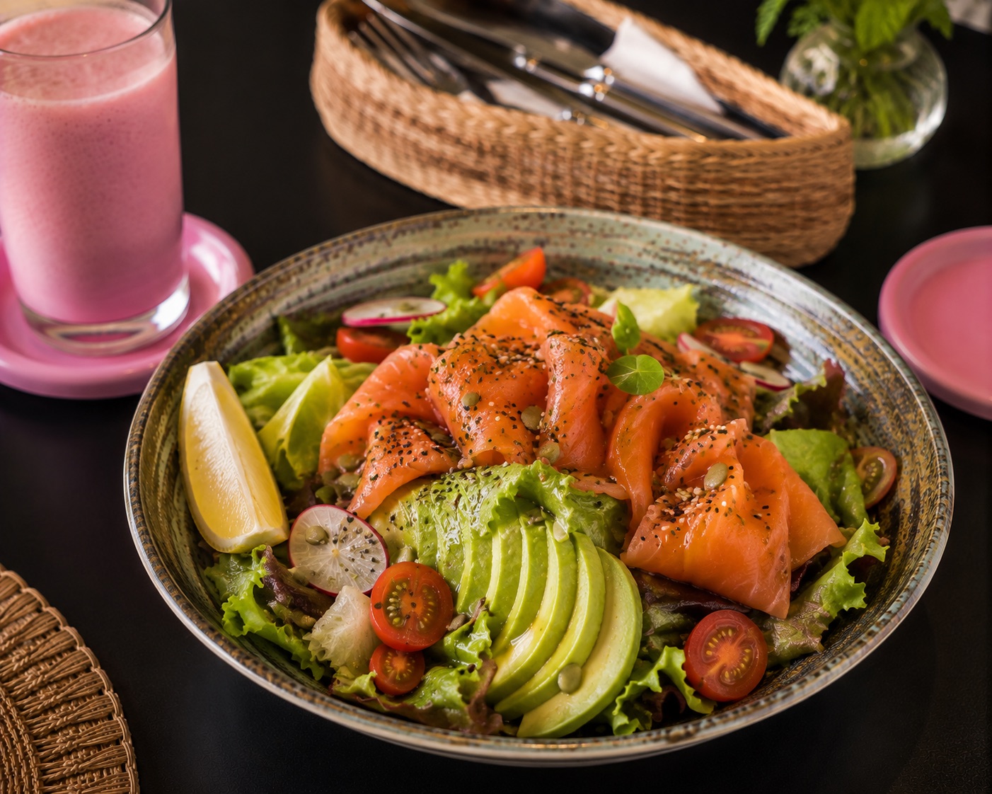 Salmon Avocado Salad