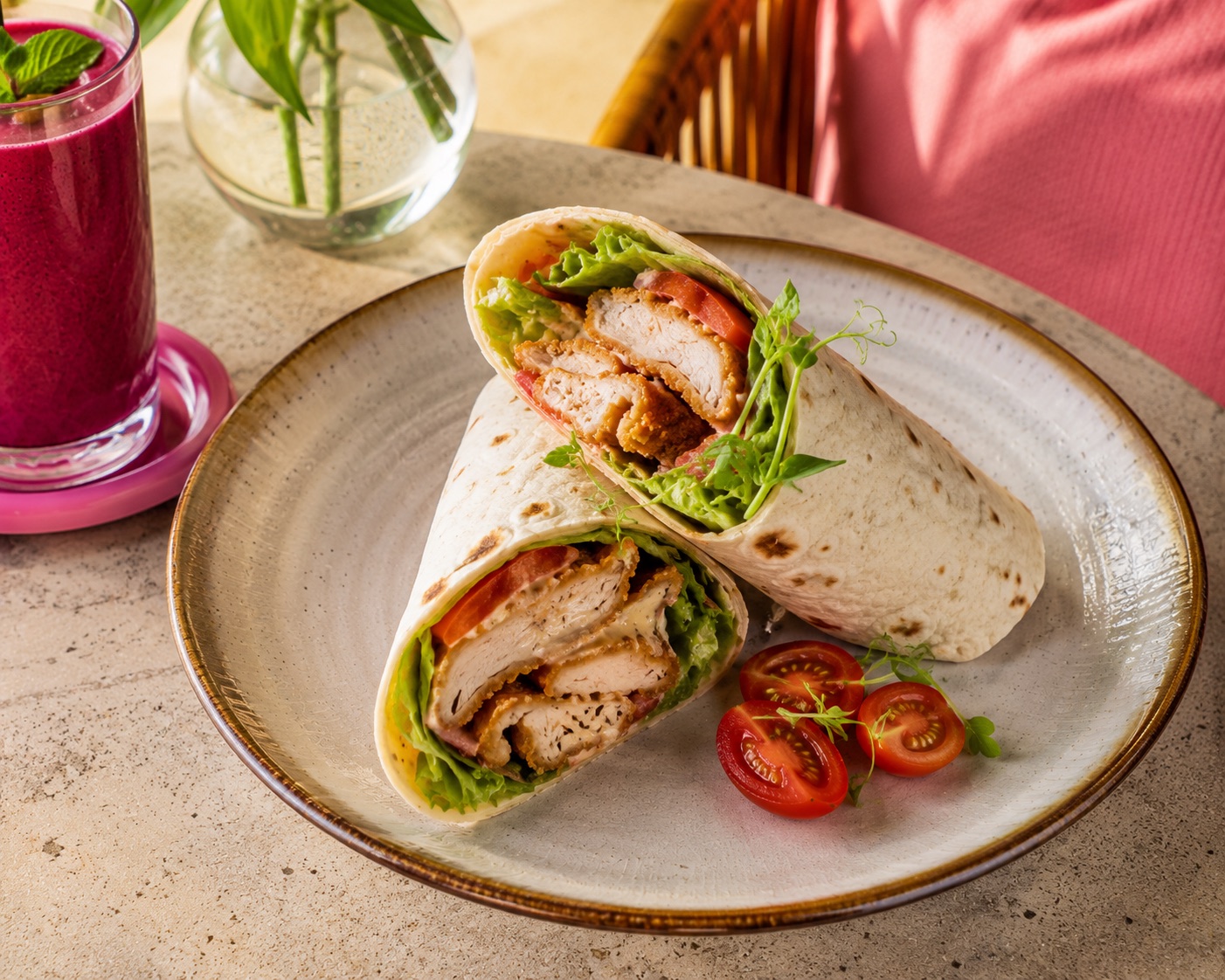 Crispy Chicken Wrap