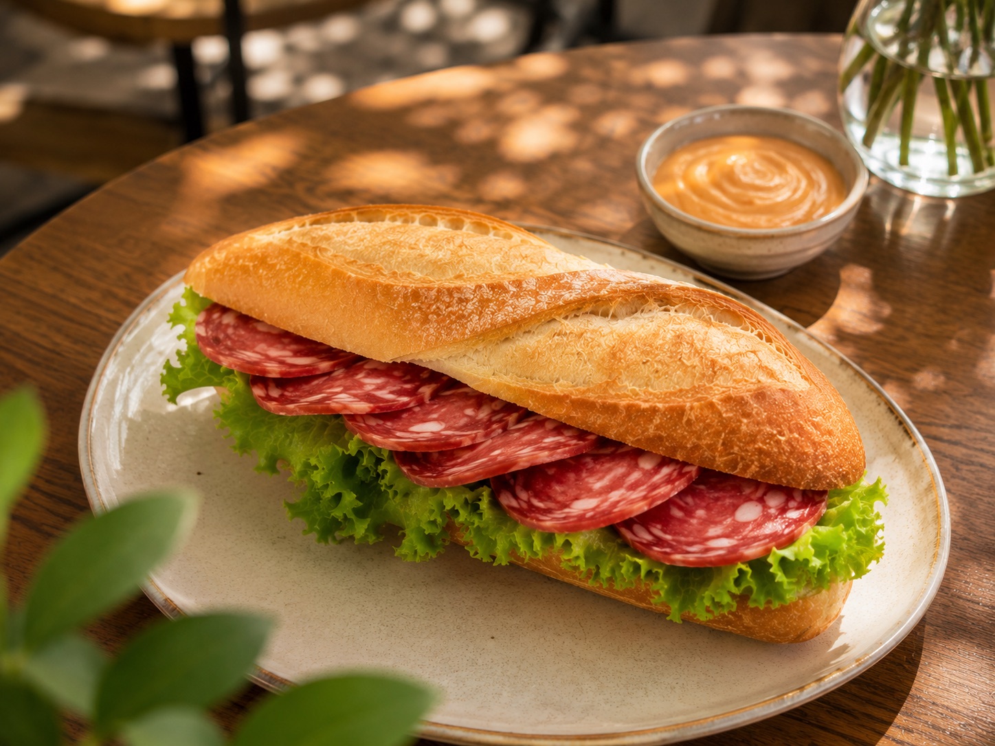 Salami Baguette