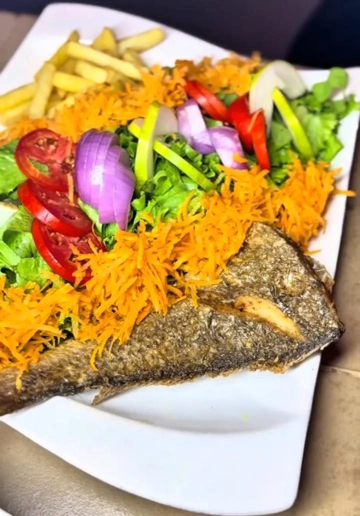Salade au poisson