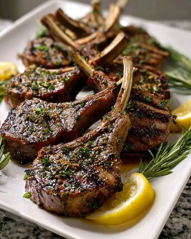 Côtelettes de Mouton grillées
