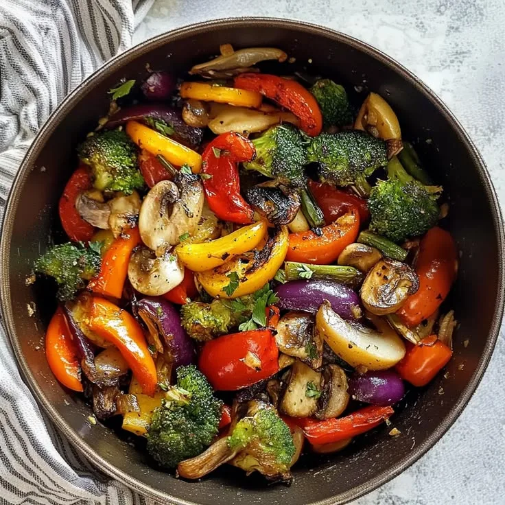 Légumes de saison sautés