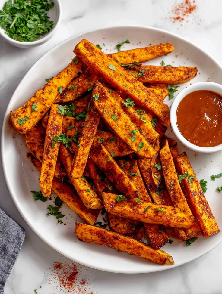 Frites de Patate Douce